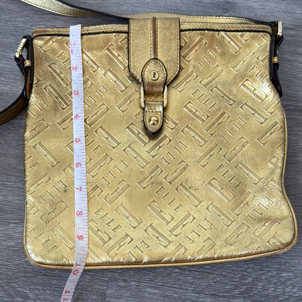 ELLE Gold Crossbody Bag - Picture 10 of 16